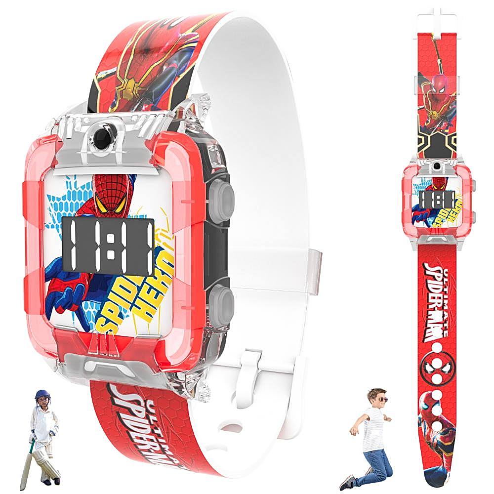 Disney Marvel Spider-Man Digital Watch for Kids (3-12 Years) - 1 U