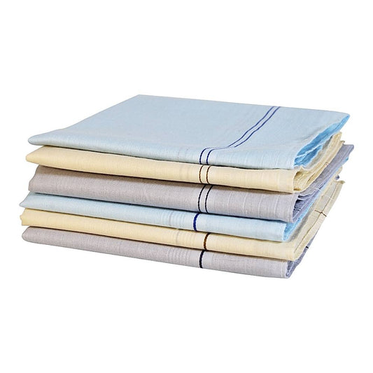 Dutch Harbor Gent's Hanky - Multicolour - 6 U