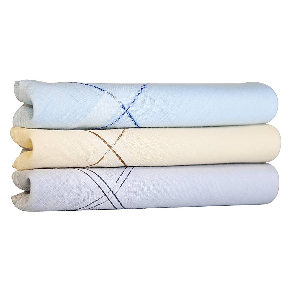 FNF Crossline Men's Hanky - Multicolour - 3 U