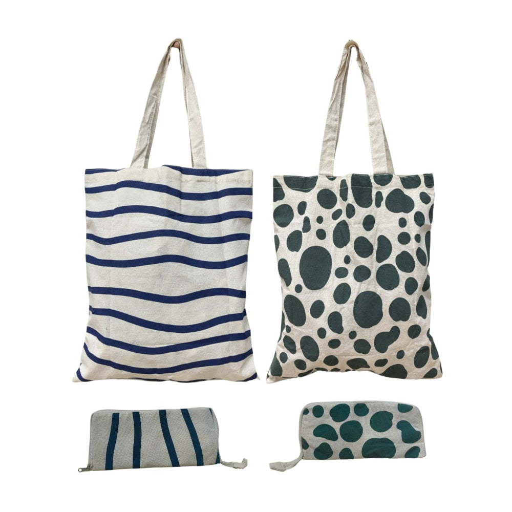 Go Green Foldable Carry Bag (CB08/3-7) Set Of 2 - 1 Unit
