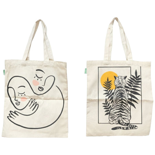 Go Green Tote Bag (CB06/12-8) Set of 2 - 1 Unit