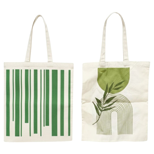 Go Green Tote Bag (CB06/3-6) Set of 2 - 1 Unit