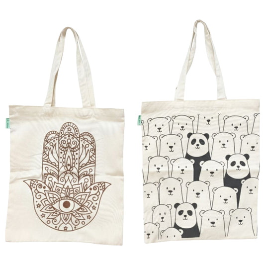 Go Green Tote Bag (CB06/5-11) Set of 2 - 1 Unit