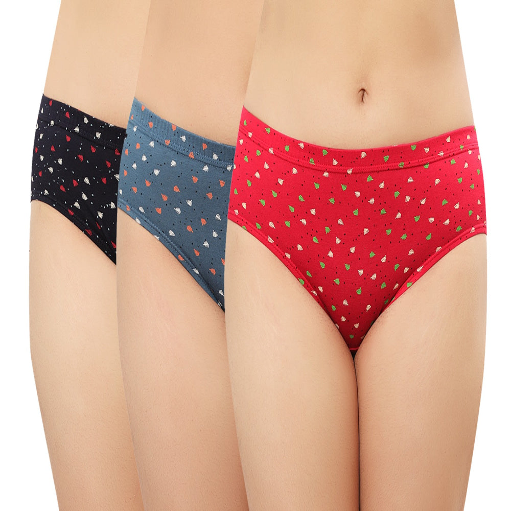 In Shape Ladies Inner Elastic Hipster Panties 067 - 3 Pieces - 85 cm