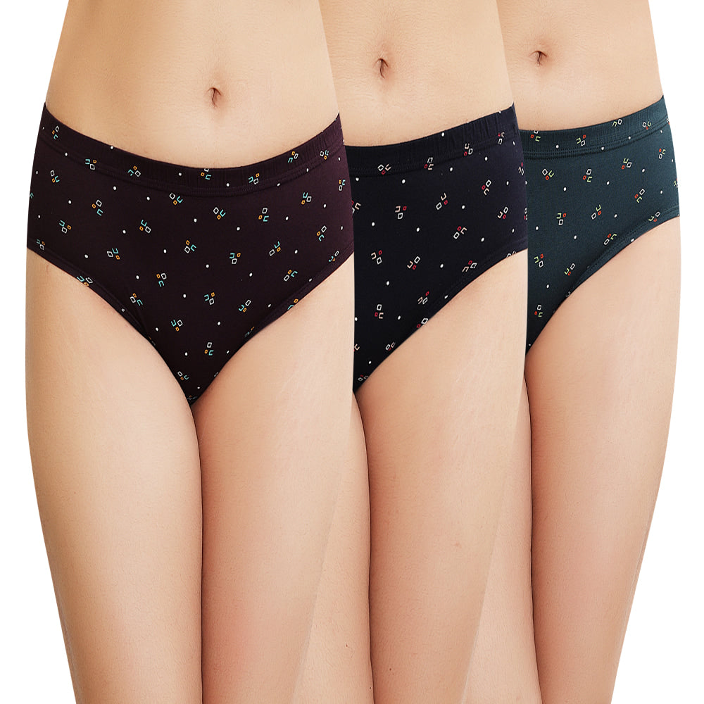 In Shape Ladies Inner Elastic Hipster Panties 248 - 3 Pieces - 85 cm
