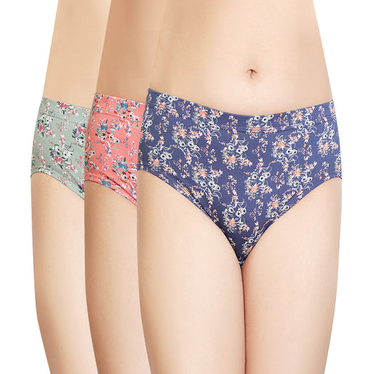 In Shape Ladies Inner Elastic Hipster Panties 8982 - 3 Pieces - 85 cm