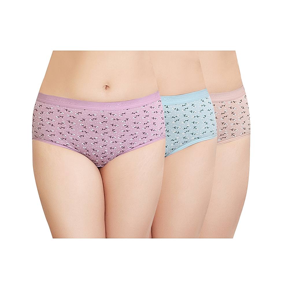 In Shape Ladies Outer Elastic Hipster Panties 434 - 3 Pieces - 85 cm