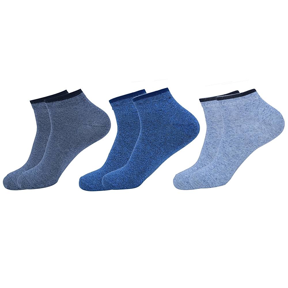 No Fuss Men's Sneaker Socks - 3 U