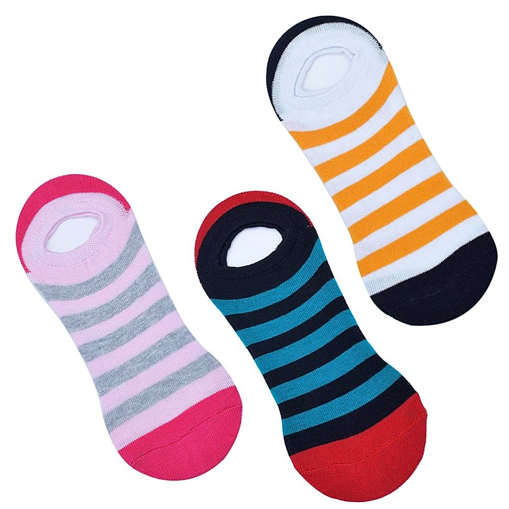 No Fuss Women's Loafer Socks - D2 - 3 U