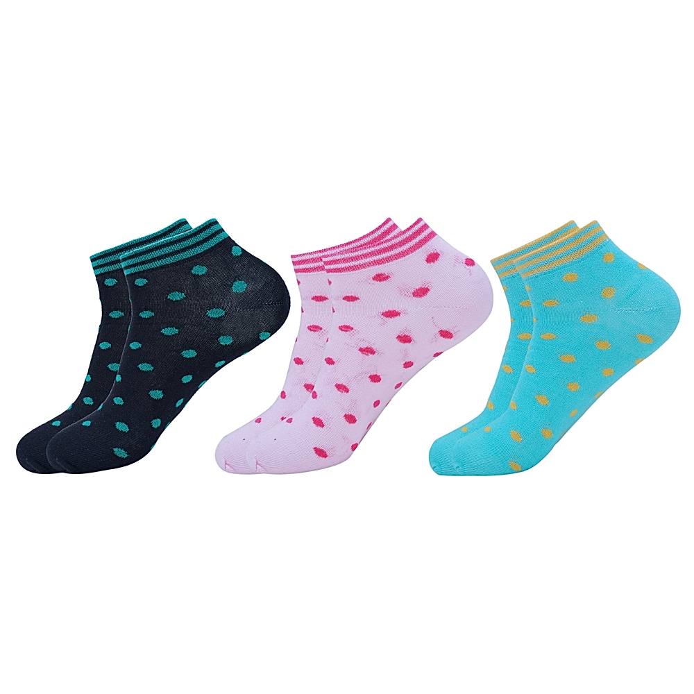 No Fuss Women's Sneaker Toe Socks - 3 U