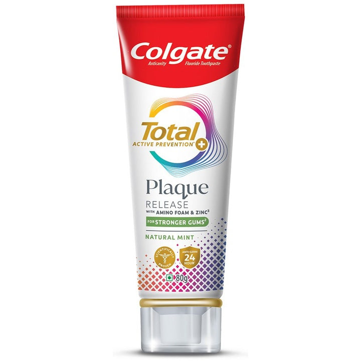 Colgate Total Plaque Release Toothpaste with 3X More Effective at Fighting Plaque - 80g