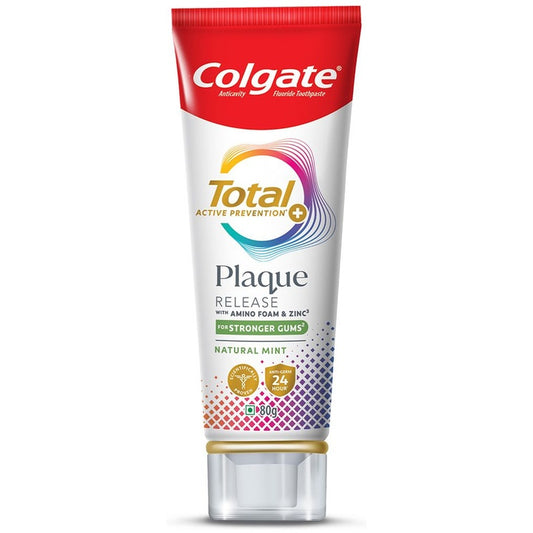 Colgate Total Plaque Release Toothpaste with 3X More Effective at Fighting Plaque - 80g