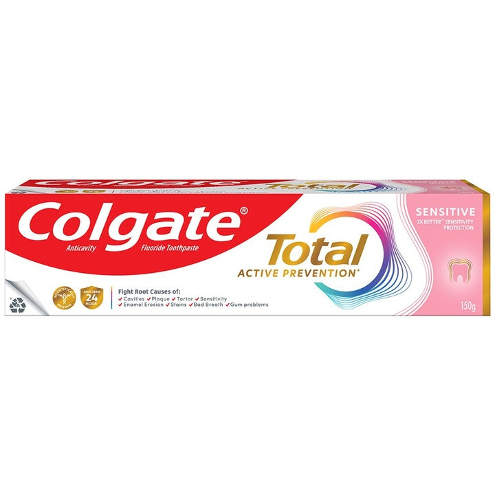 Colgate Total Sensitive Antibacterial Toothpaste - 150g