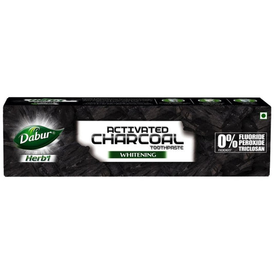 Dabur Herbl Activated Charcoal Fluoride-Free Toothpaste - 120g