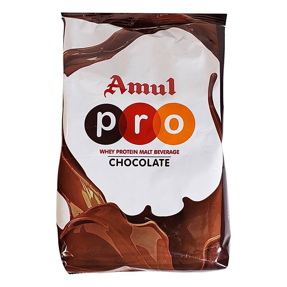 Amul Pro Whey Protein Malt Chocolate Drink - 500 g