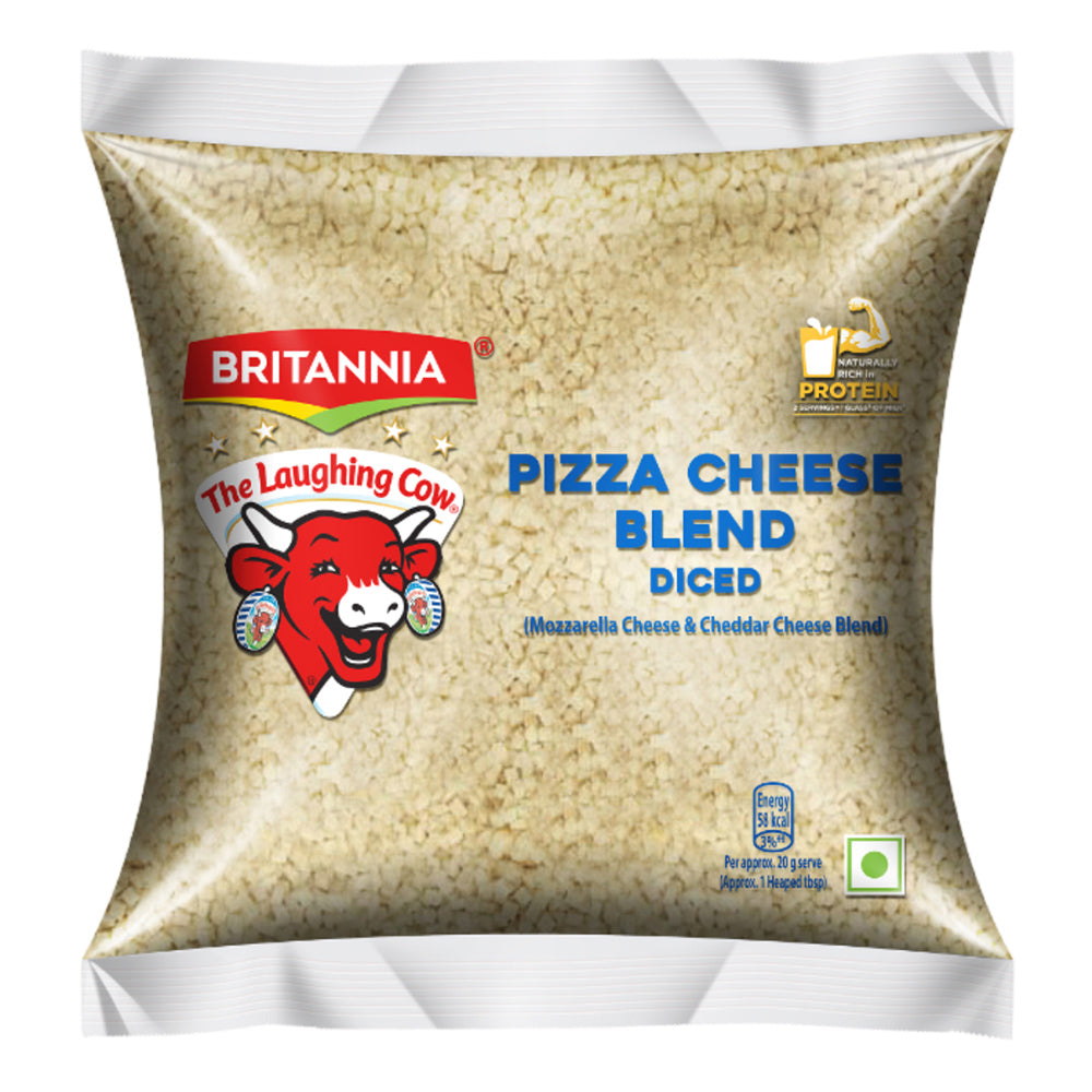 Britannia Diced Pizza Cheese Blend - 200 g