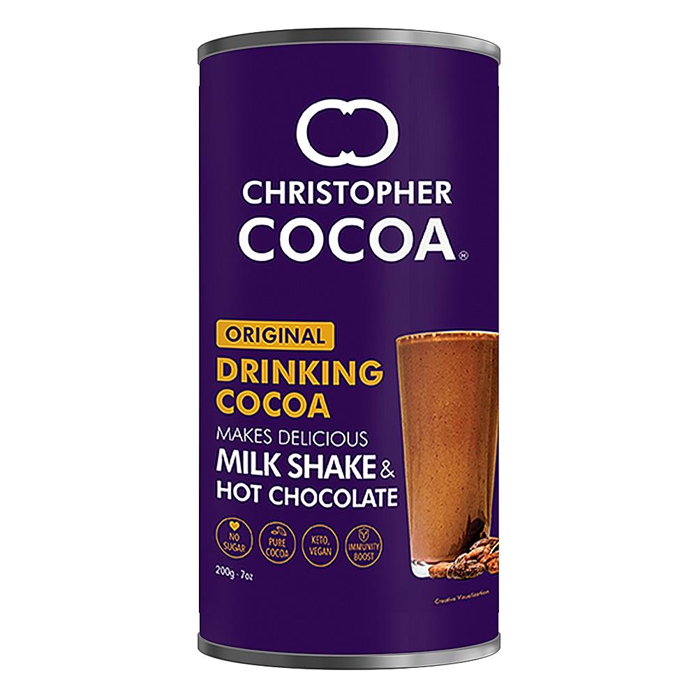 Christopher Cocoa Original Drinking Cocoa - 200 g