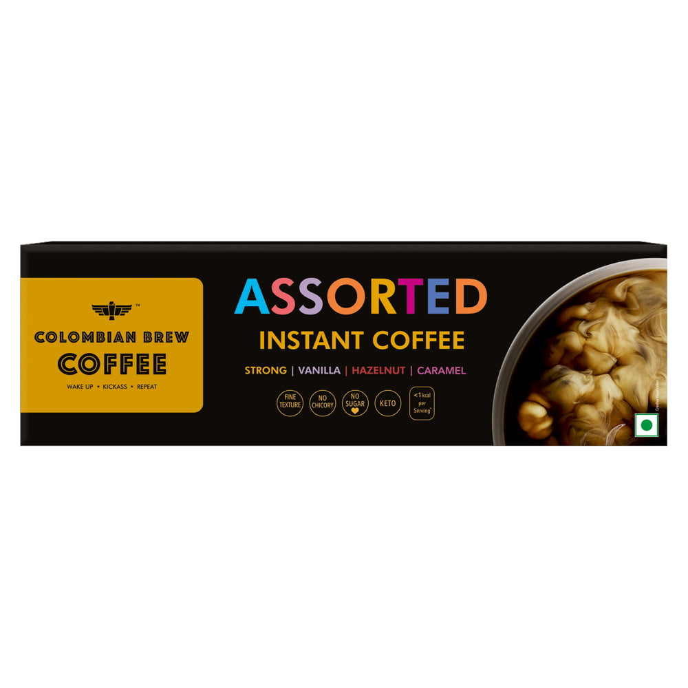 Colombian Brew Assorted Instant Coffee Gift Box - 80 g