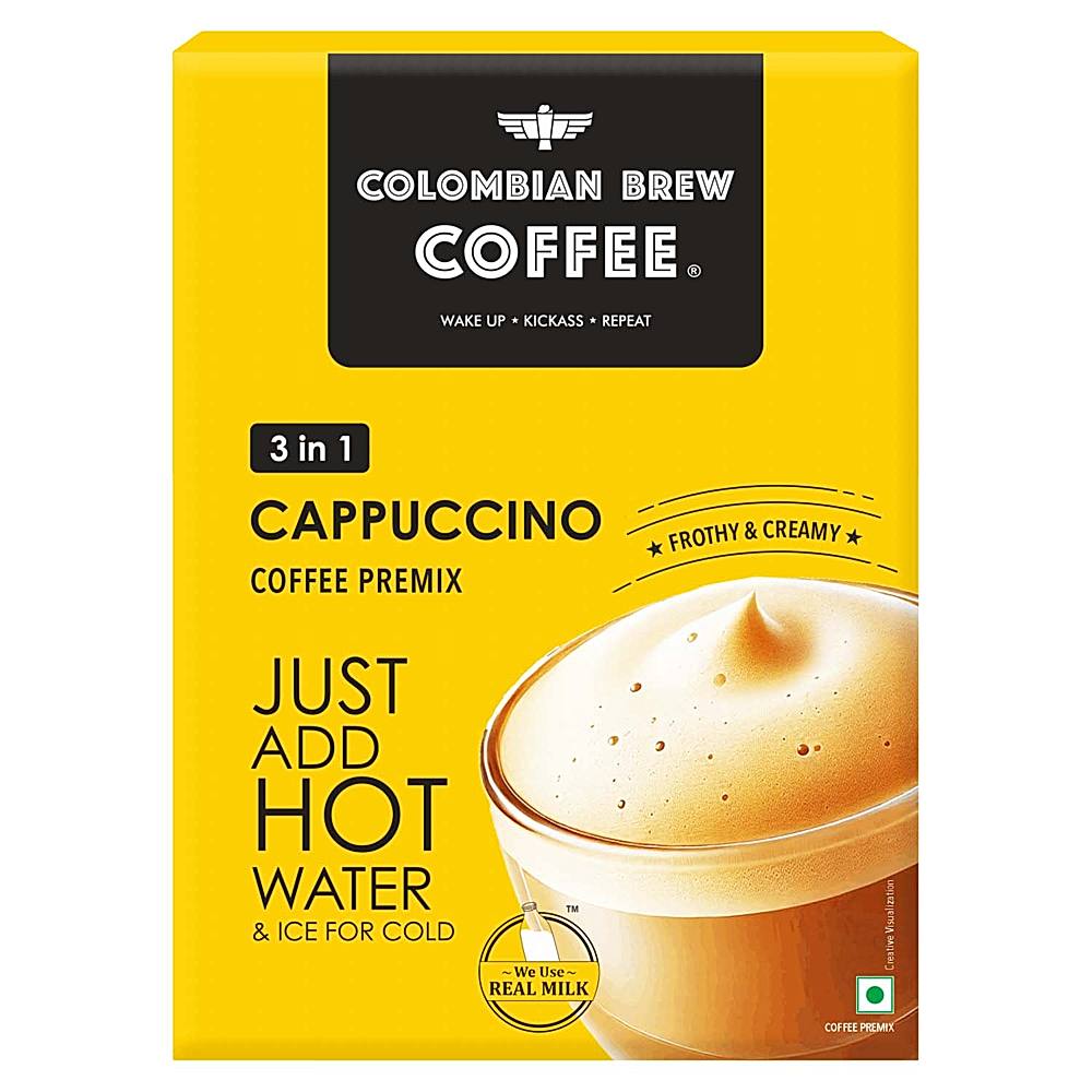 Colombian Brew Cappuccino Coffee Premix - 8 U