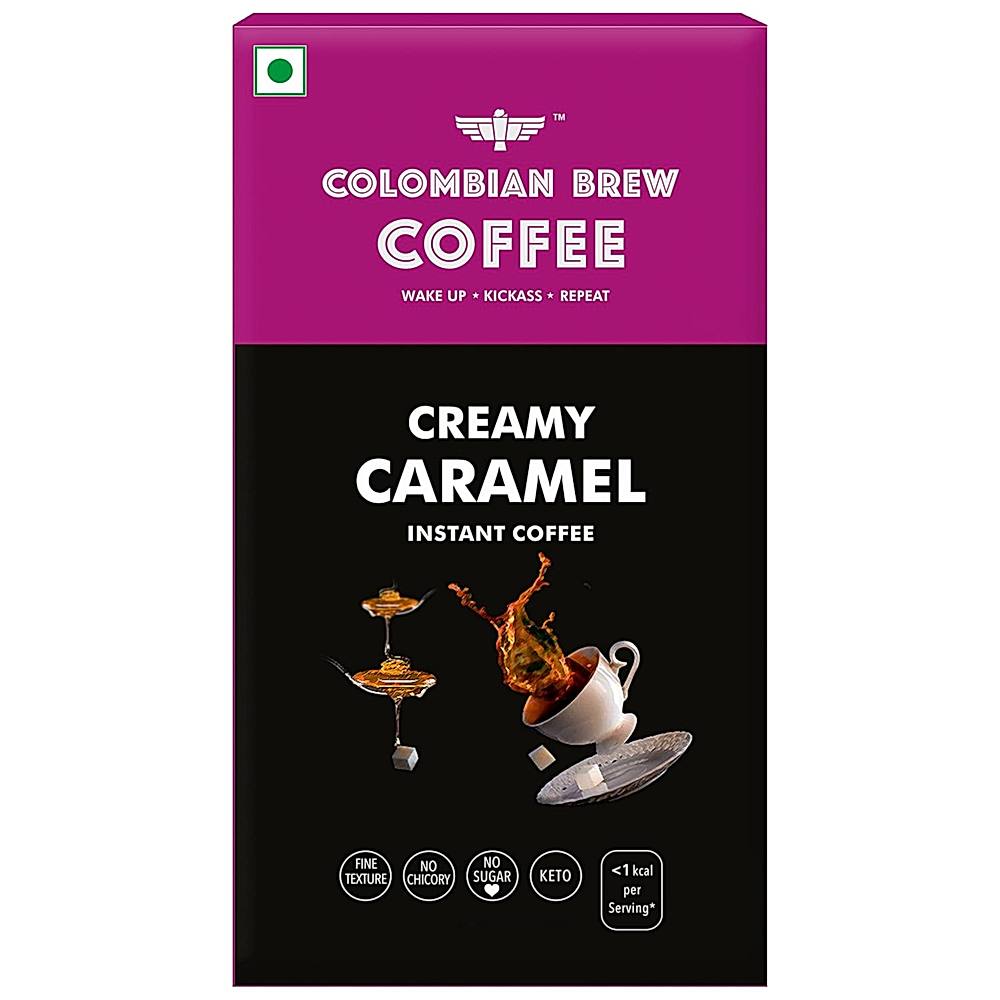 Colombian Brew Instant Coffee Creamy Caramel - 100 g