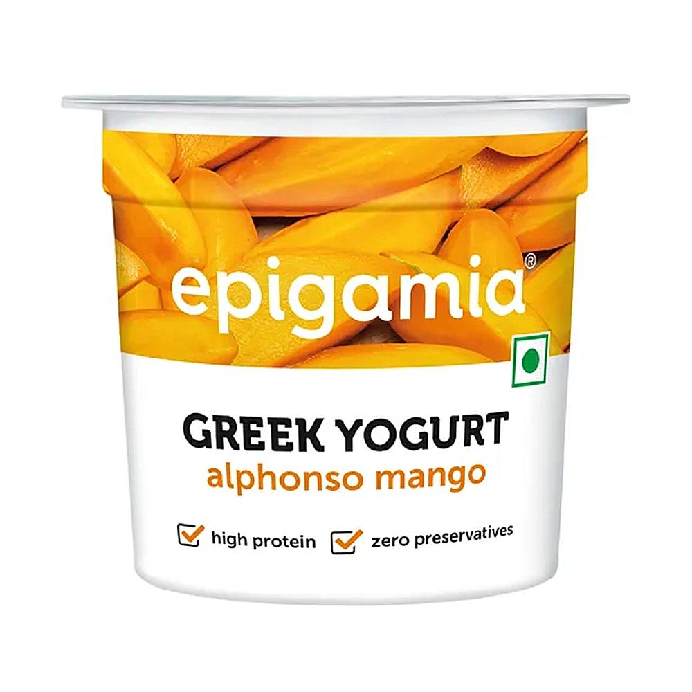 Epigamia Low Fat Greek Yogurt Alphonso Mango - 85 g