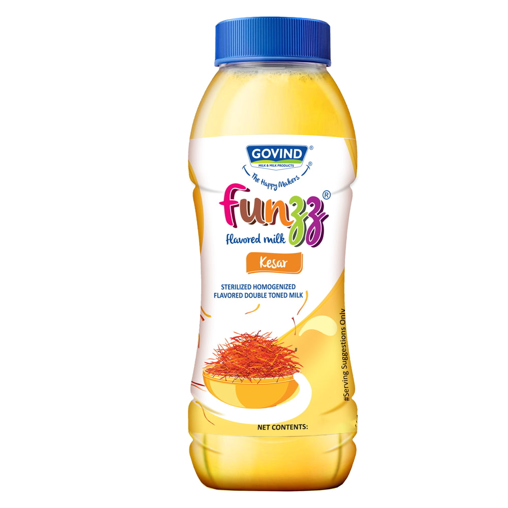 Govind Flavoured Milk - Kesar - 200 ml