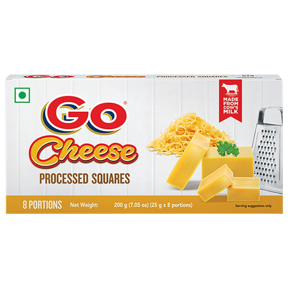 Gowardhan Go Cheese Processed Square - 200 g