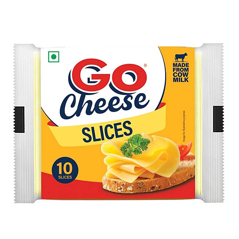 Gowardhan Go Cheese Slices - Plain - 200 g