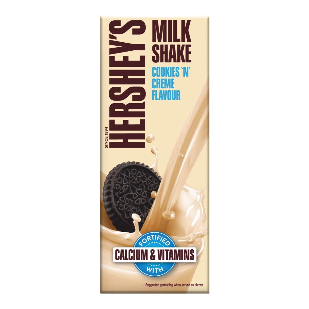Hershey's Cookies & Creme Flavour Milkshake - 180 ml