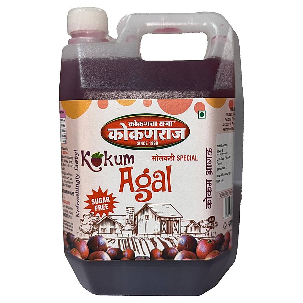 Kokan Raj Kokum Agal Sharbat (Sugar Free) - 1 L
