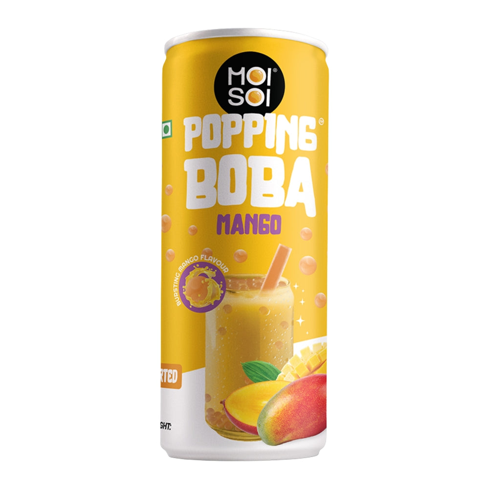 Moi Soi Popping Boba Mango Fruit Drink - 330 ml