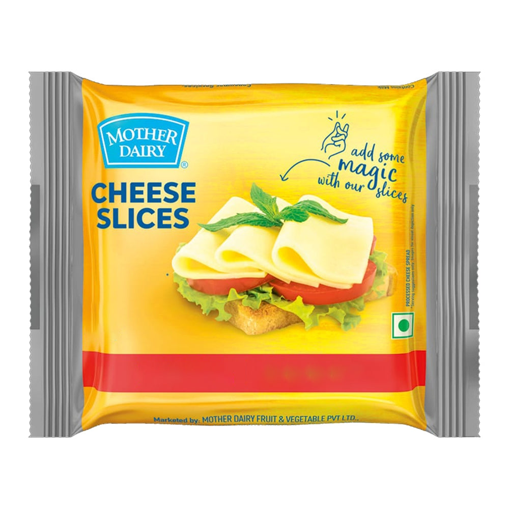 Mother Dairy Cheese Slices - 200 g