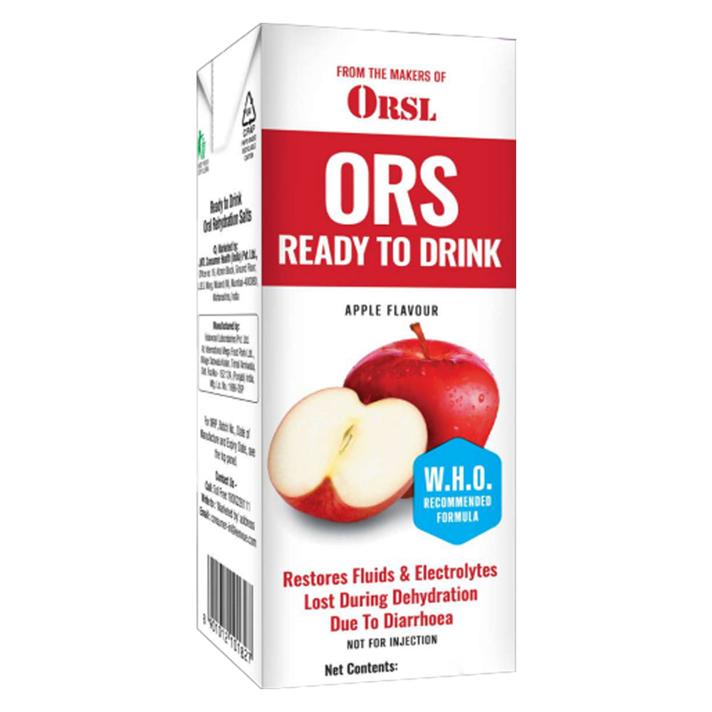 Orsl Electrolyte Drink Apple - 200 ml