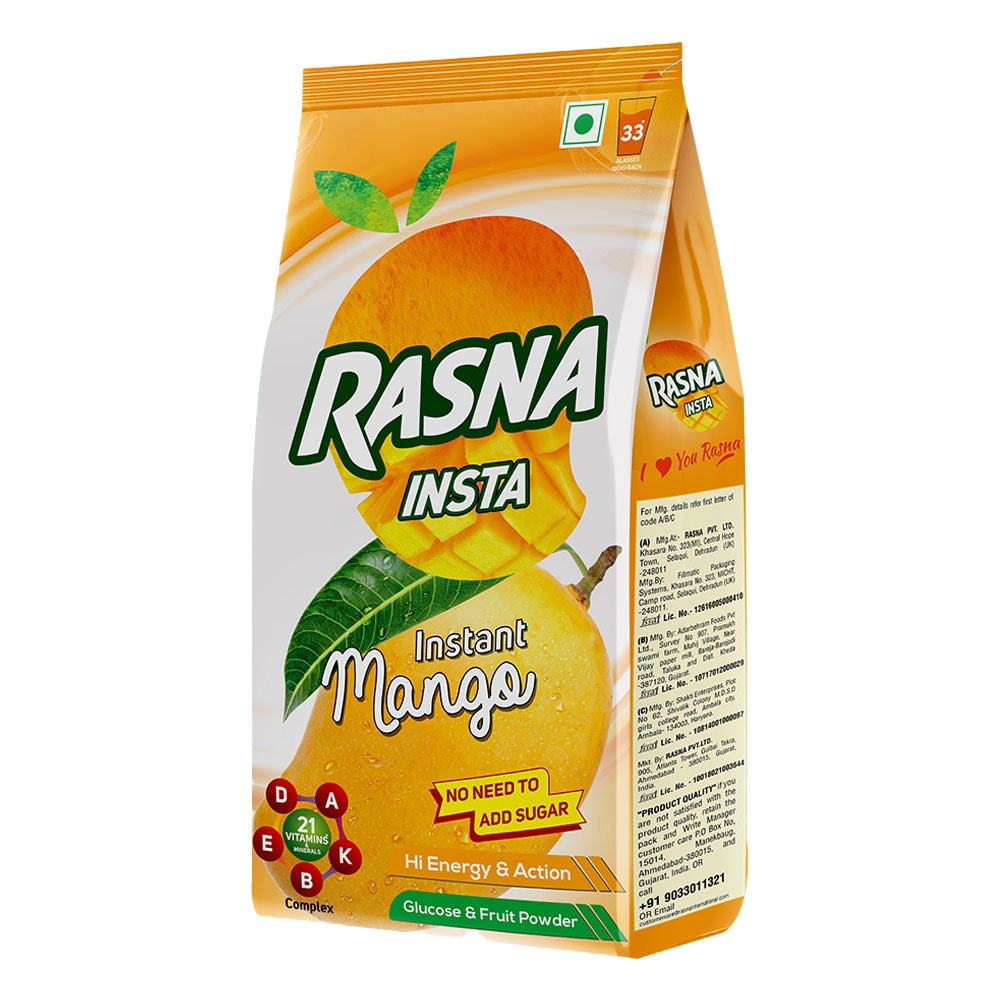 Rasna Insta Mango Powder - 750 g
