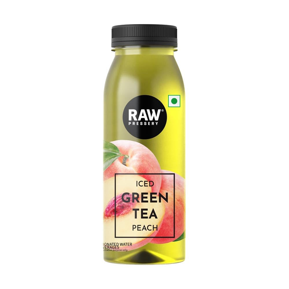 Raw Pressery Iced Green Tea Peach - 250 ml