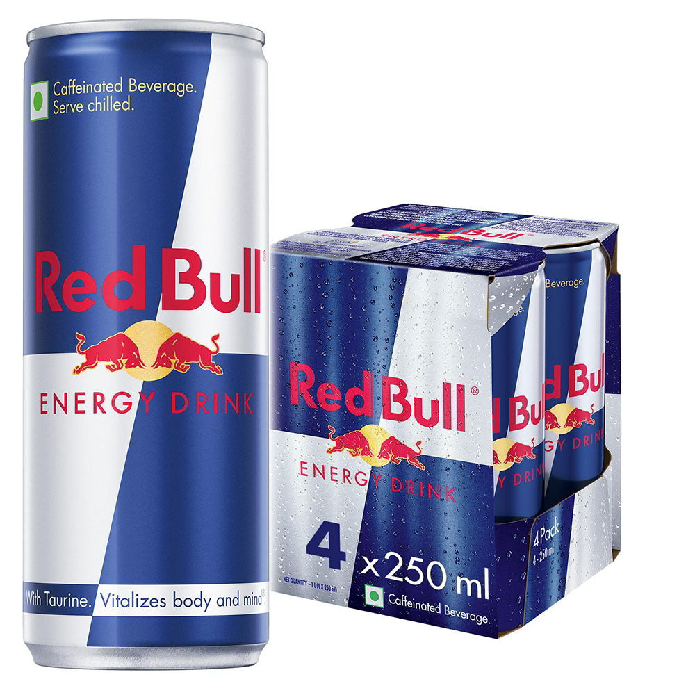 Red Bull Energy Drink - 4 x 250 ml
