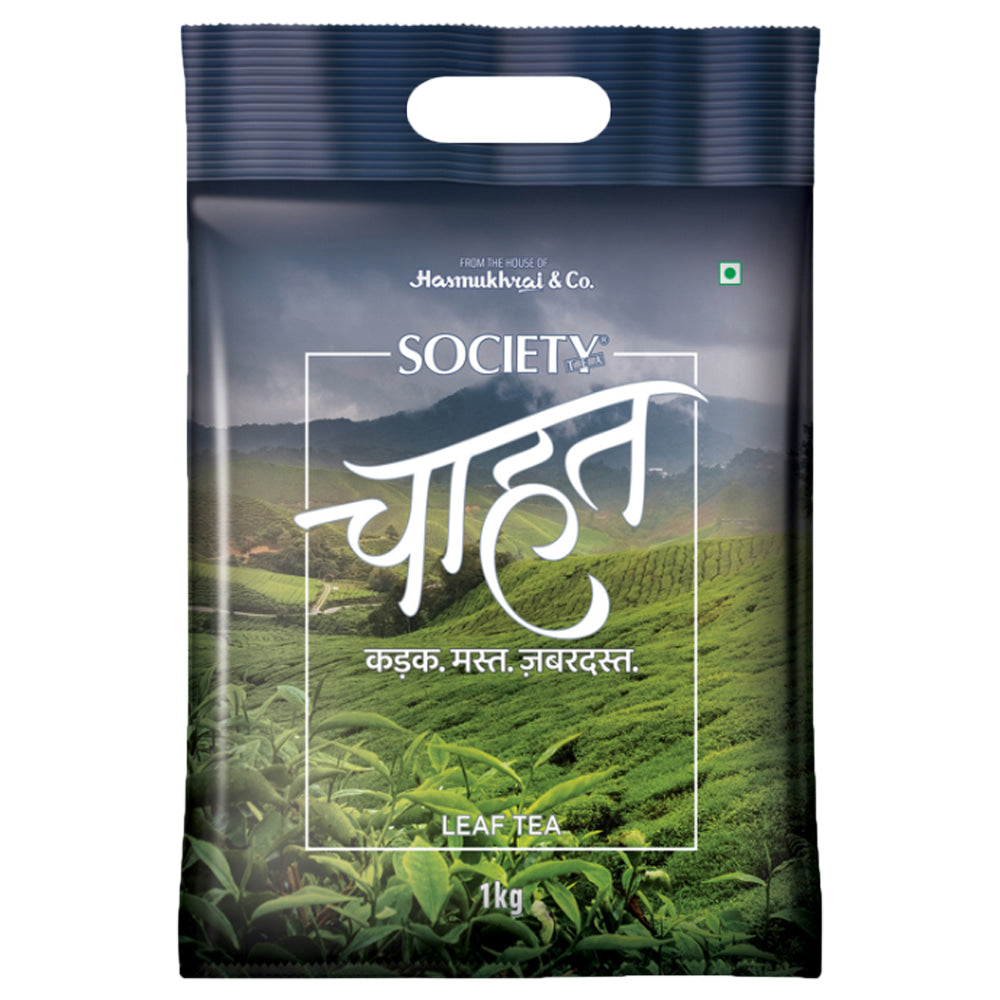 Society Chahat Leaf Tea Pouch - 1 kg