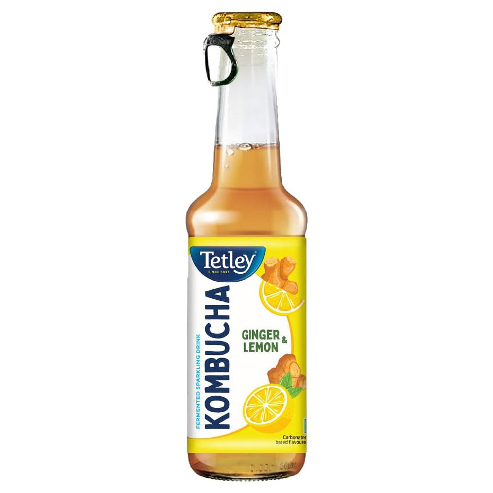 Tetley Kombucha Ginger & Lemon - 265 ml