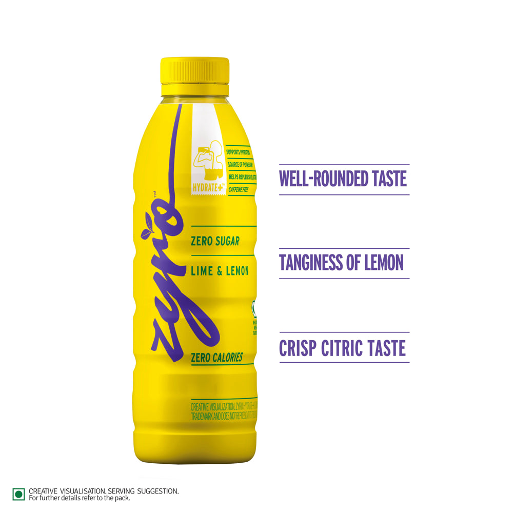Zyro Lime & Lemon Flavoured Drink - 400 ml