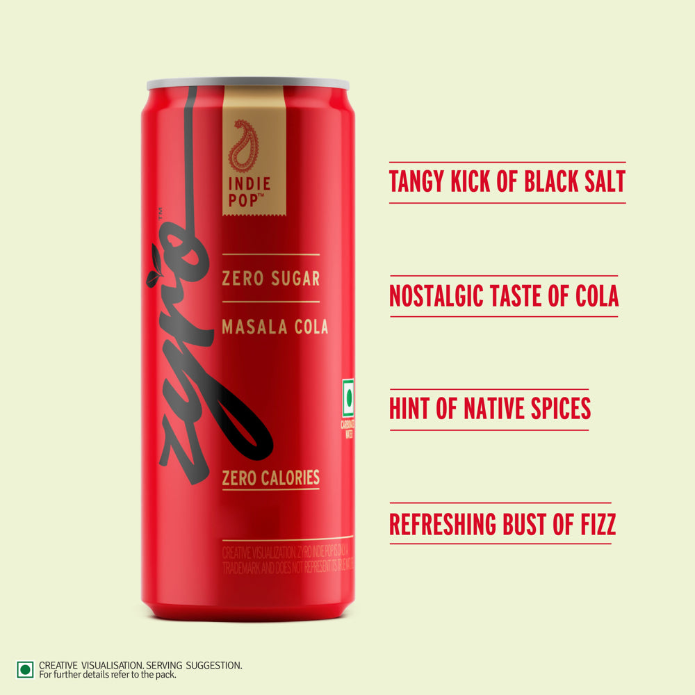 Zyro Masala Cola - 250 ml