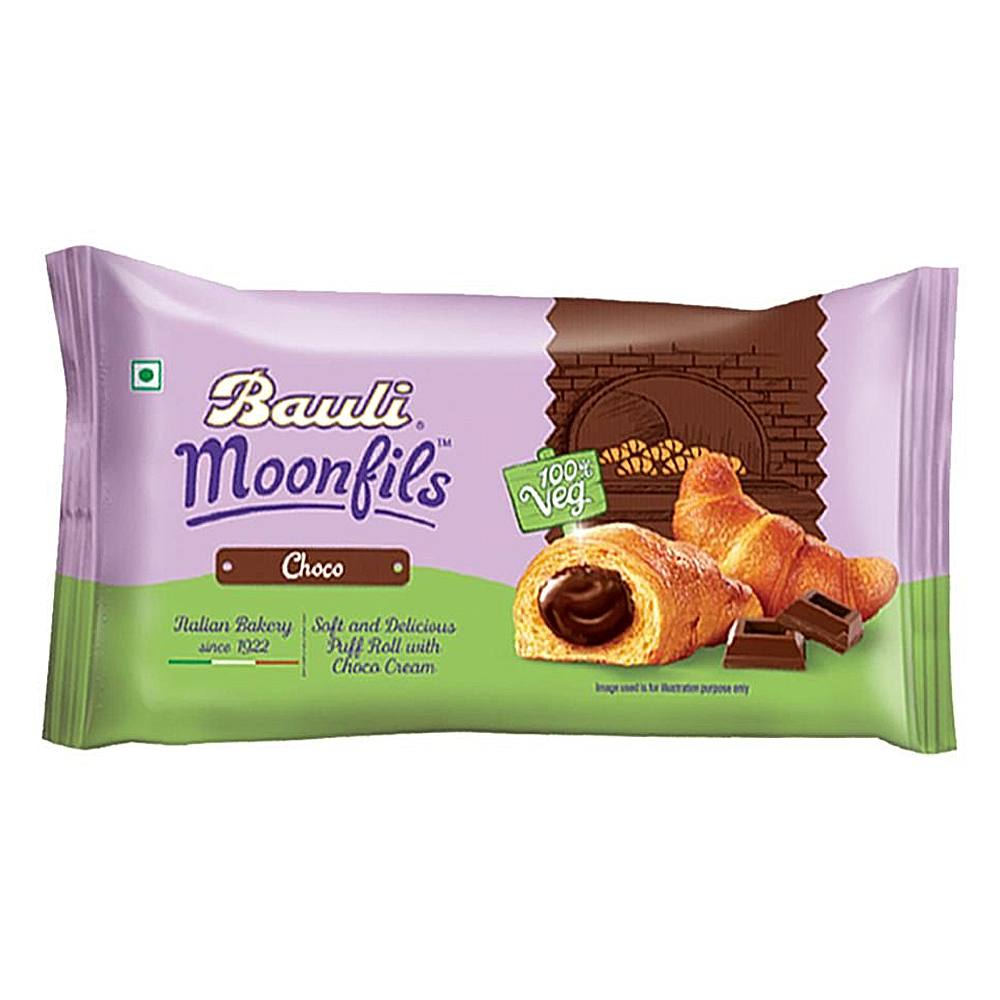 Bauli Moonfils Veg Choco Puff Roll