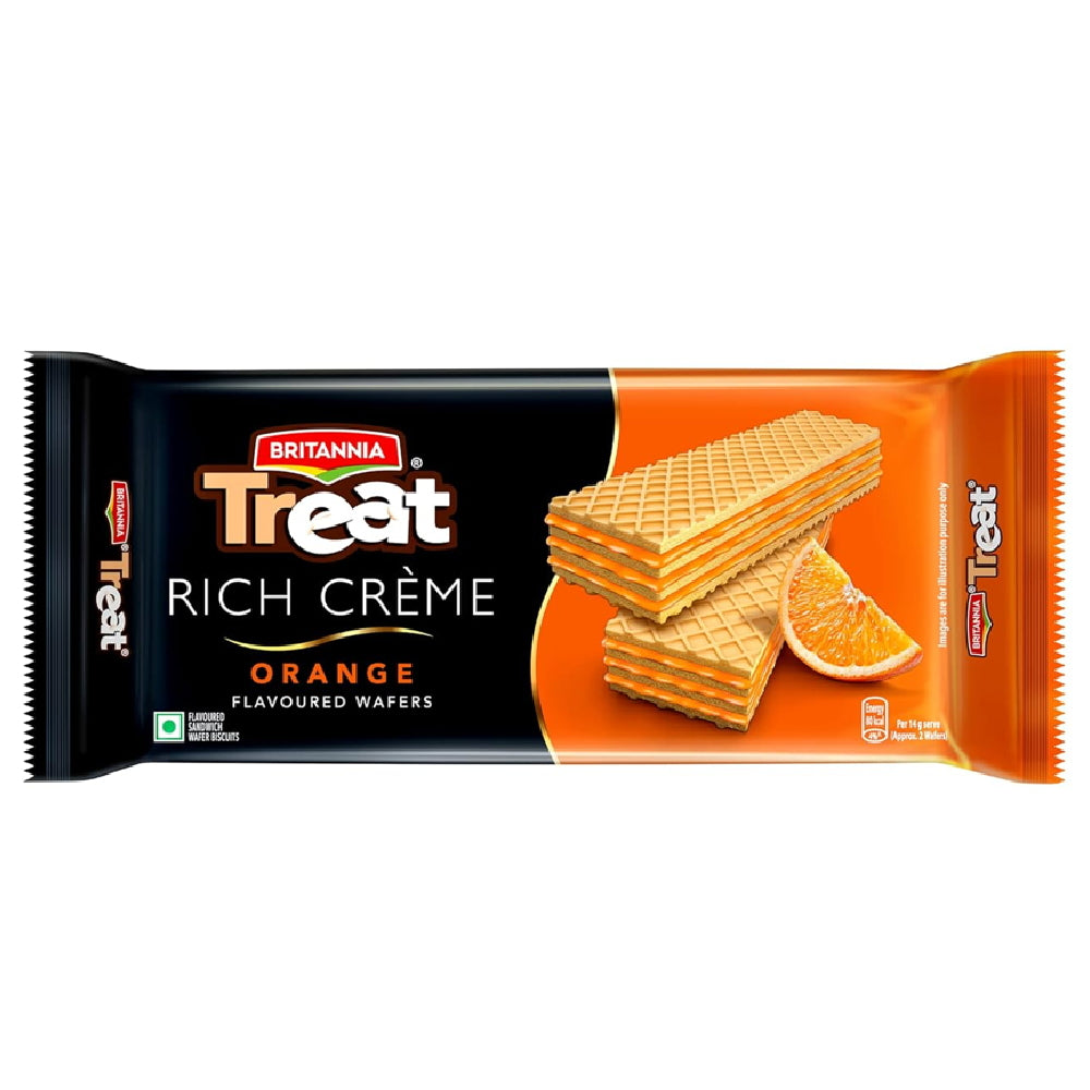 Britannia Treat Orange Cream Wafer