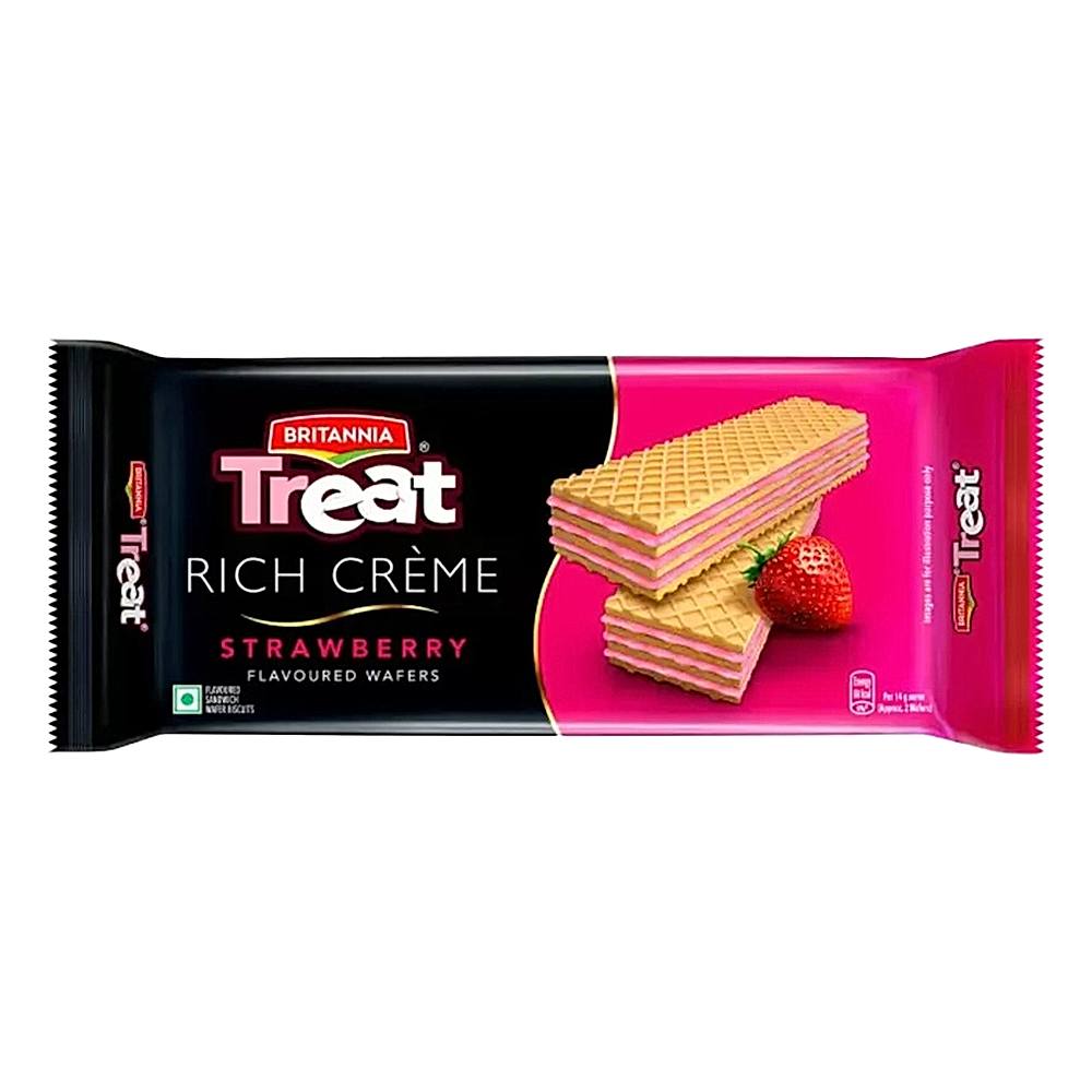 Britannia Treat Strawberry Cream Wafer