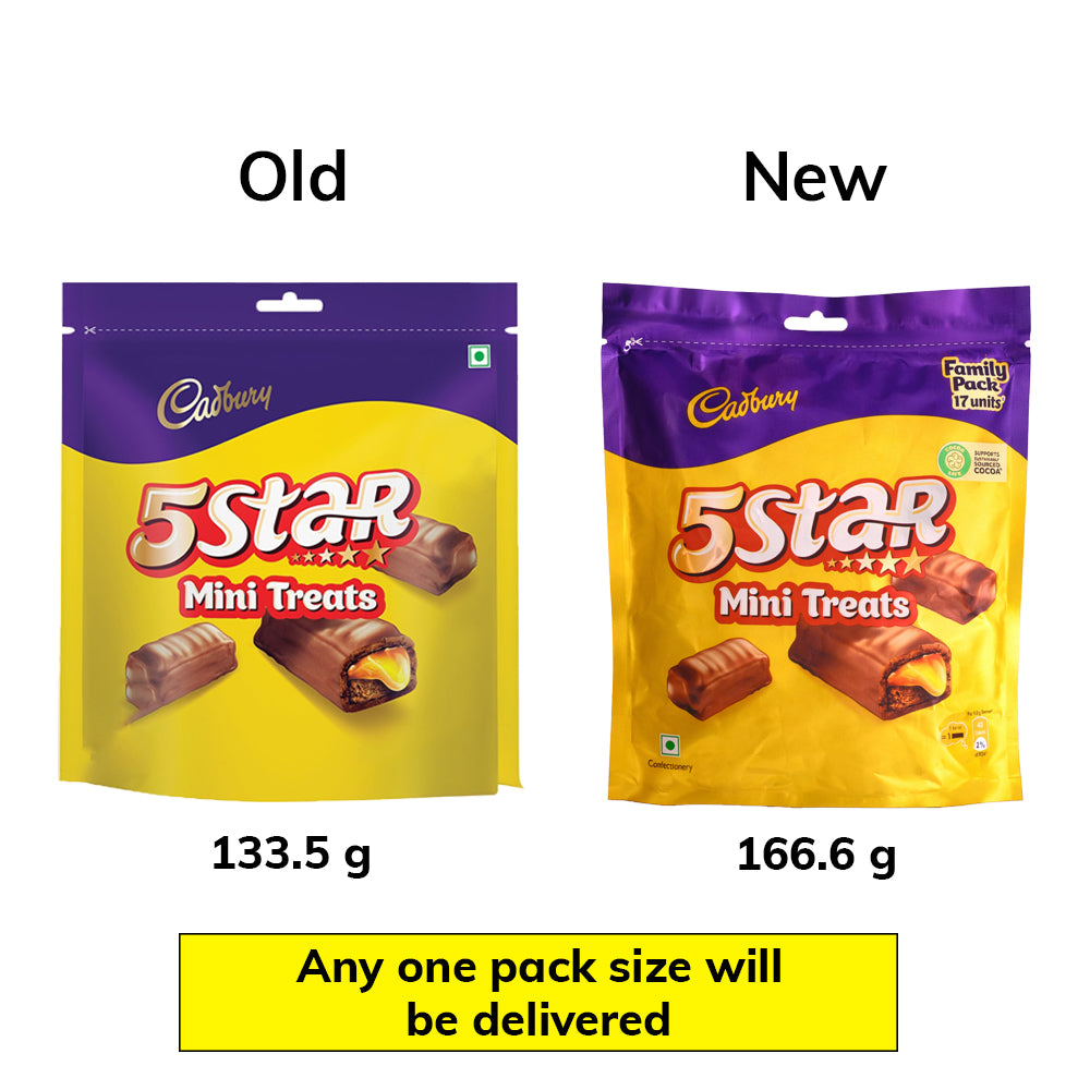 Cadbury 5 Star Mini Treat Chocolate Bar