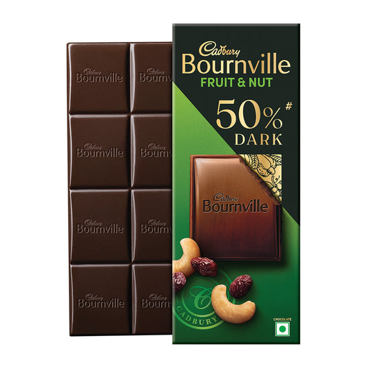 Cadbury Bournville Fruit & Nut Dark Chocolate Bar