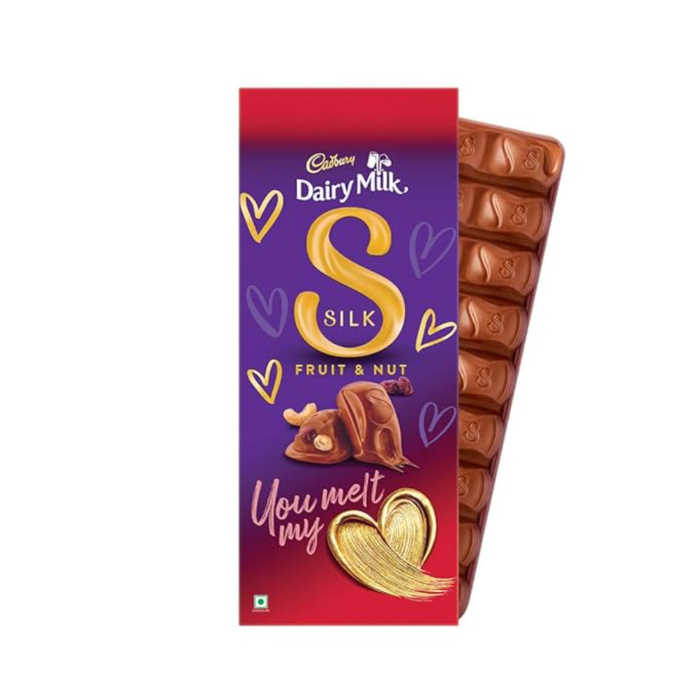 Cadbury Dairy Milk Silk Fruit and Nut Chocolate Bar