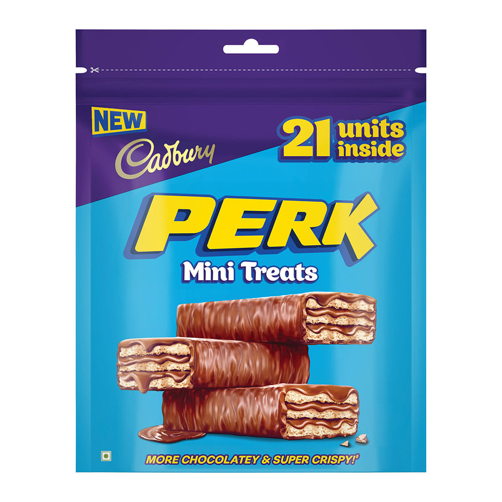 Cadbury Perk Chocolate Coated Wafer Mini Treats