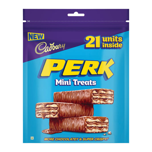 Cadbury Perk Chocolate Coated Wafer Mini Treats