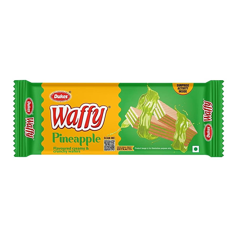 Dukes Waffy Pineapple Flavoured Wafer Biscuits