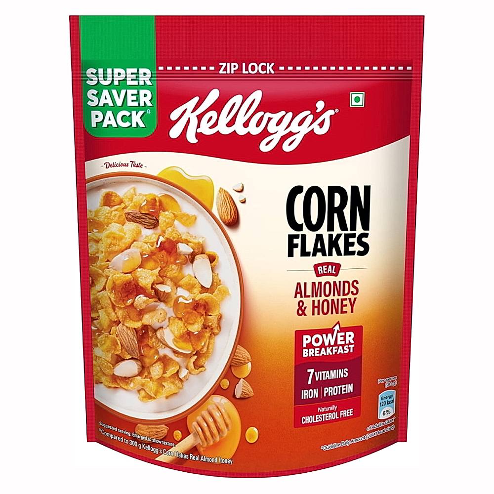 Kellogg's Corn Flakes with Real Almond & Honey